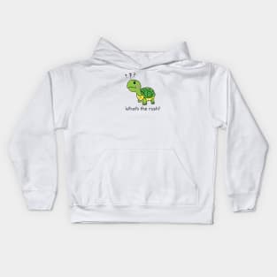 What's the Rush? Turtle Kids Hoodie